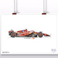 Carlos Sainz Scuderia Ferrari SF-24 - Poster - A2/A3
