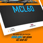McLaren MCL60 L.Norris O.Piastri Poster A2/A3