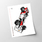McLaren Honda MP4/4 1988 Ayrton Senna - Poster A2/A3