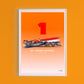 Max Verstappen Red Bull RB18 Poster - A2/A3
