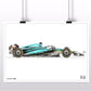 Aston Martin AMR23 F1 2023 Poster A3 A2