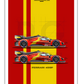 Ferrari 499P HYPER CAR  Poster A2/A3